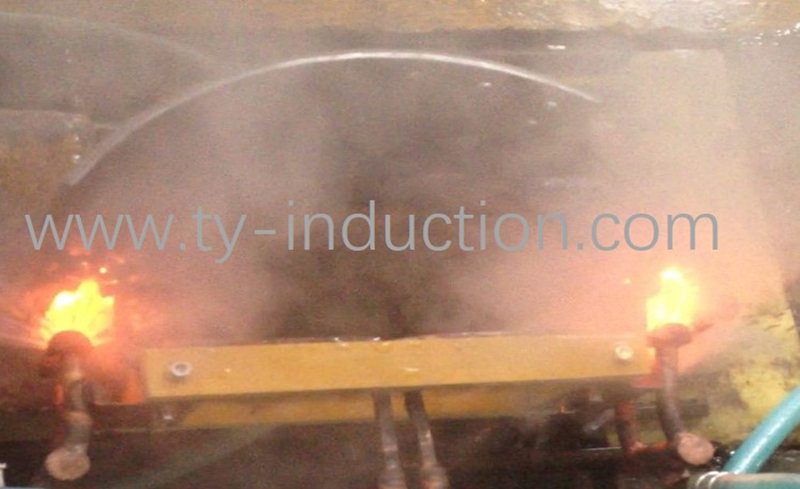 Induction Hardening for Brake Pad