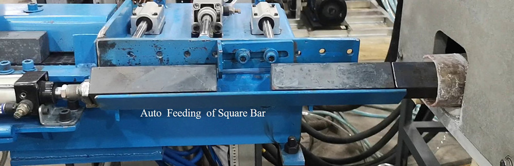 Induction Heating of Square Bar for Hammer Hot Forging