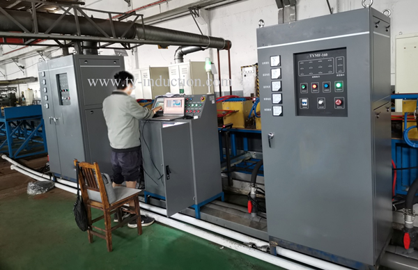 The Final Acceptance of Steel Rod Hardening and Tempering Line