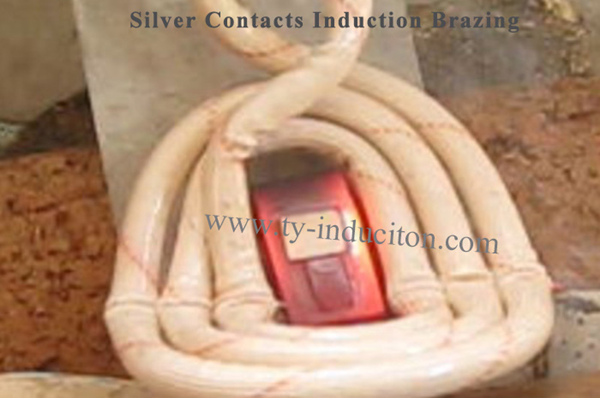 Silver Contacts Induction Brazing