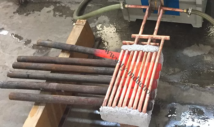 Induction Partial Heating for Forging