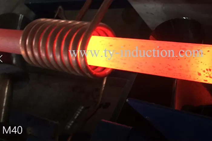 Rod M40 Induction Hardening and Tempering