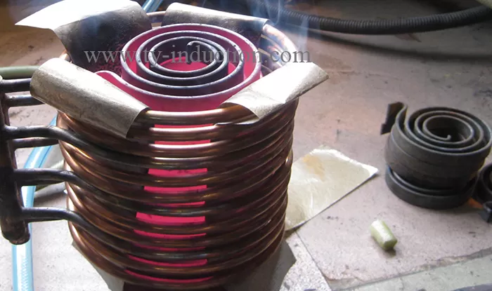 Spring Induction Tempering