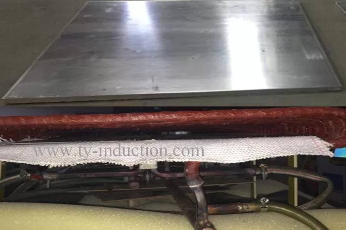 Aluminum Plate 360x263x8mm Induction Heating