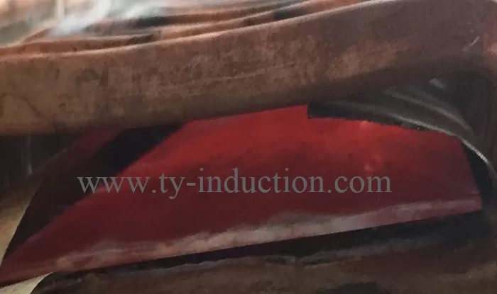 Copper Strip Induction Heating