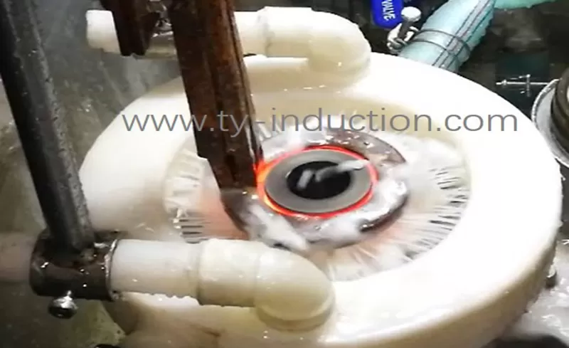 Hub Pulley Hardening with Induction Heating