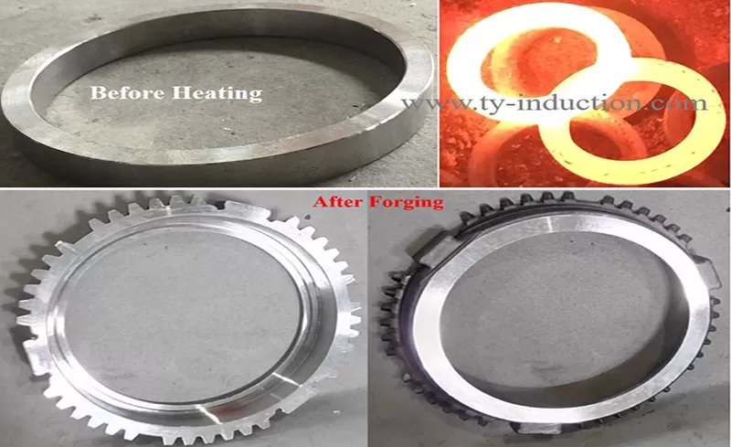 Ring Gear Forging by Induction