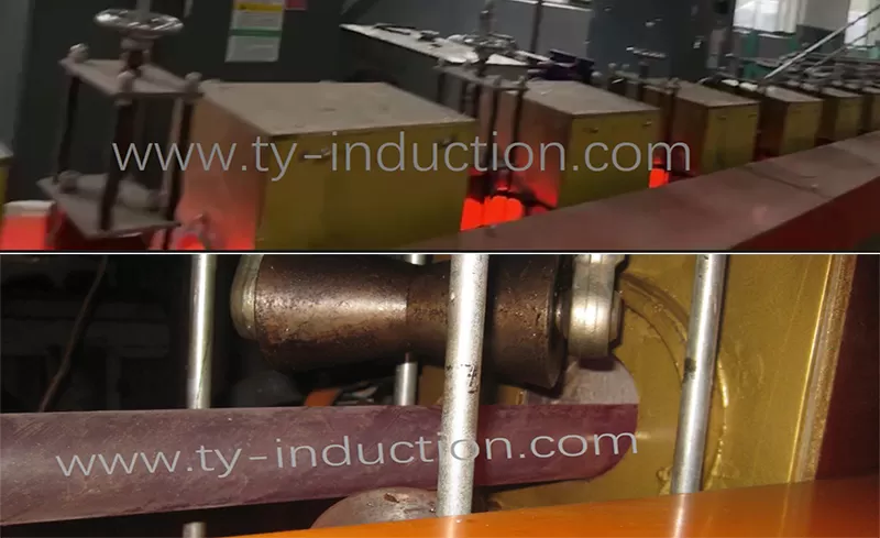 Induction Hardening and Tempering of Sucker Rod