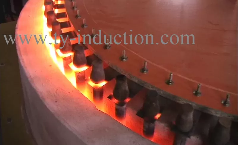 HIgh-speed Rail Bolts Forging with Induction