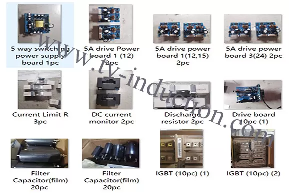 Induction Converter Spare Parts