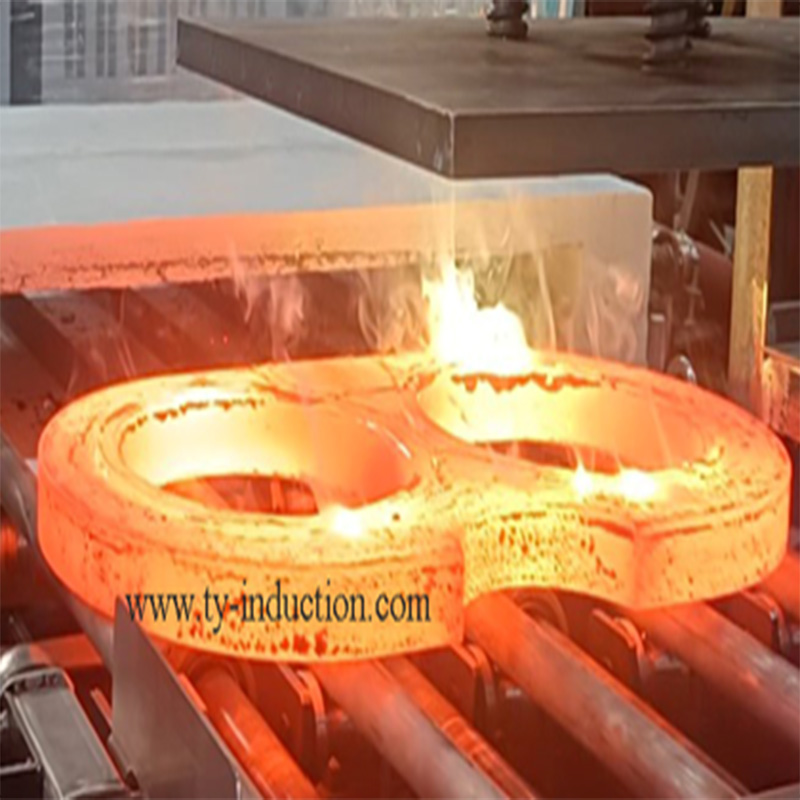Induction Brazing System for Concrete Pump Spectacle (glasses) Plates