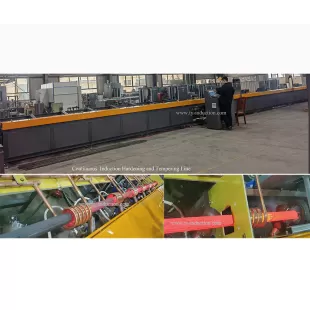 Advanced Quenching and Tempering Line with Induction Heating