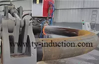 16″ (Φ406x21) Induction Heating Pipe Bending Machine Successfully Commissioned in African Project